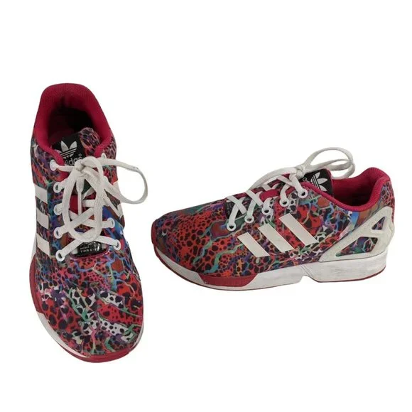 adidas gazelle silver green womens Adidas ZX Flux Leopard/Pink (W)